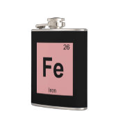 Fe - 鉄 化学 周期表 元素記号 フラスク (左)