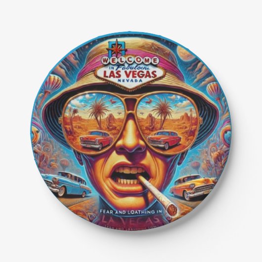 Fear and Loathing in Las Vegas ペーパープレート (正面)