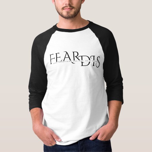 FEAR DISベースボールティー Tシャツ (正面)