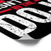 Fear Doesn't Exist In The Dojo Karate  ポスター (角)