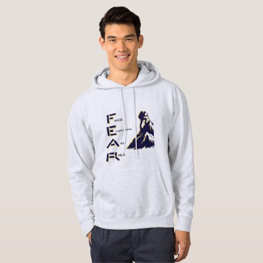 FEAR (Face Everything And Rise) Hoodie パーカ (正面フル)