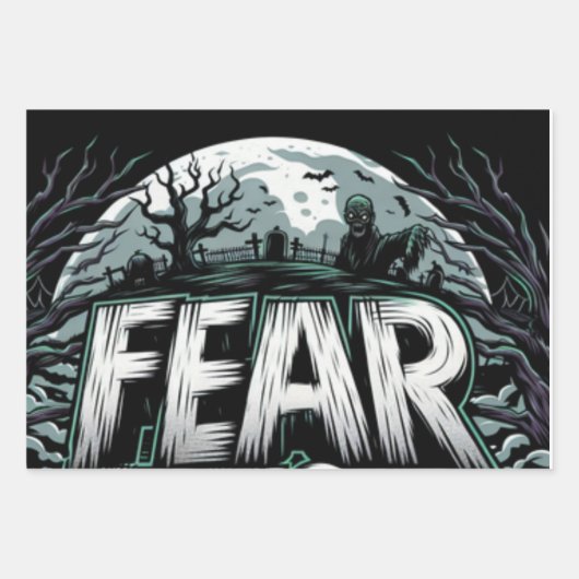 FEAR FEST ラッピングペーパーシート (正面)