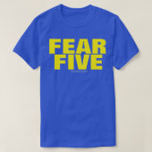 FEAR FIVE (オリジナル) Tシャツ (デザイン正面)