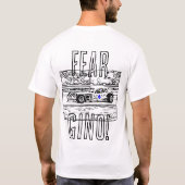 FEAR GINOレトロダンベリーフェアレースアリーナティーシャツ Tシャツ (裏面)
