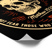 Fear God Not Mean Do Not Fear Those Kill The Body  ポスター (角)