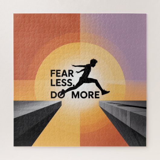Fear Less, Do More ジグソーパズル (縦)