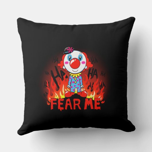 Fear Meピエロ クッション (裏面)