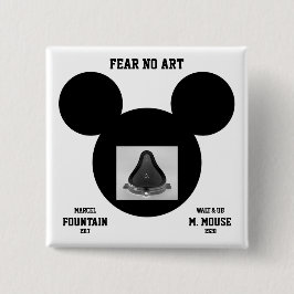 Fear No Art™ボタン 缶バッジ