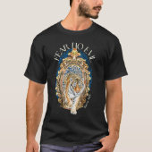 Fear No Evil Christian Tiger Bible Verses Psalm 23 Tシャツ (正面)
