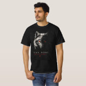 Fear None Built In Silence ウルフTシャツ | Alpha Tシャツ (正面フル)