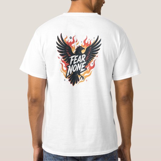 Fear none tシャツ (裏面)
