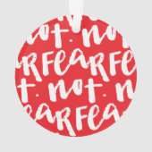 Fear not オーナメント (裏面)
