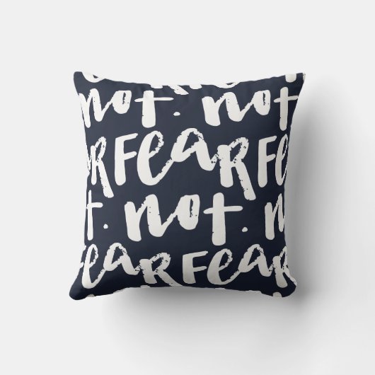 Fear not クッション (裏面)