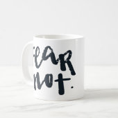 Fear not コーヒーマグカップ (正面左)