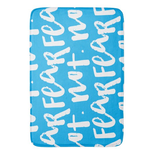 Fear not バスマット (正面縦)