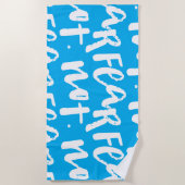 Fear not ビーチタオル (正面)