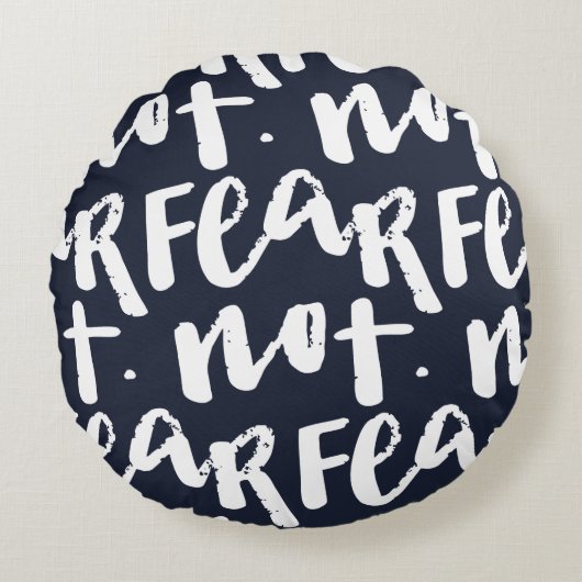 Fear not ラウンドクッション (正面)