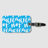 Fear not ラゲッジタグ (正面横)
