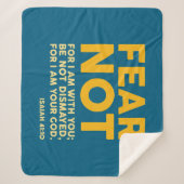 Fear not, for I am with you シェルパブランケット (正面)