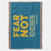 Fear not, for I am with you スローブランケット (正面縦)