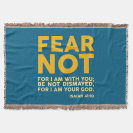 Fear not, for I am with you スローブランケット
