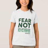 Fear not, for I am with you トライブレンドＴシャツ (正面)