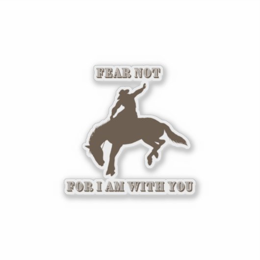 Fear Not Sticker シール (正面)