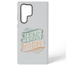 Fear Nothing Samsung Galaxy S22 Ultra カーゼ