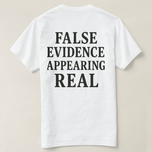 FEAR Tシャツ (デザイン裏面)