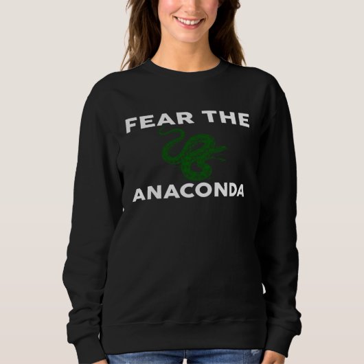 Fear The ANACONDA  ANACONDAS スウェットシャツ (正面)
