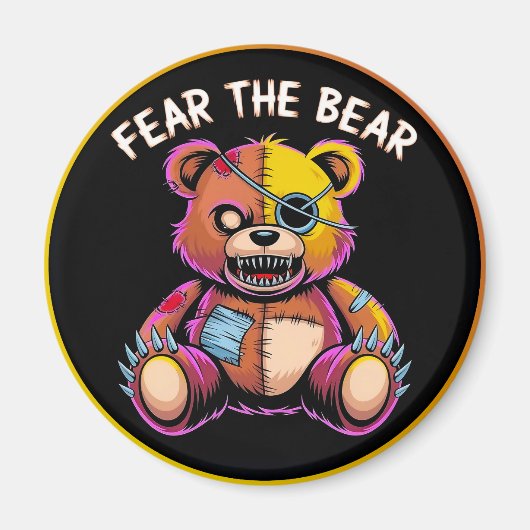 Fear the Bear マグネット (正面)