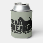 Fear the Beard - Airedale Terrier 缶クーラー (缶裏面)