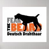 Fear the Beard - Deutsch Drahtaar ポスター (正面)
