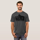 Fear the Beard German Wirehaired Pointer Tシャツ (正面フル)