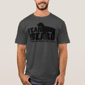 Fear the Beard  German Wirehaired Pointer Tシャツ (正面)