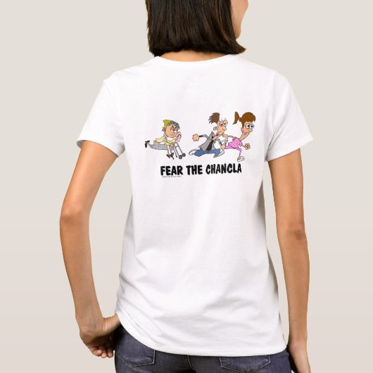 Fear The Chancla #3 T-Shirt Tシャツ (裏面)
