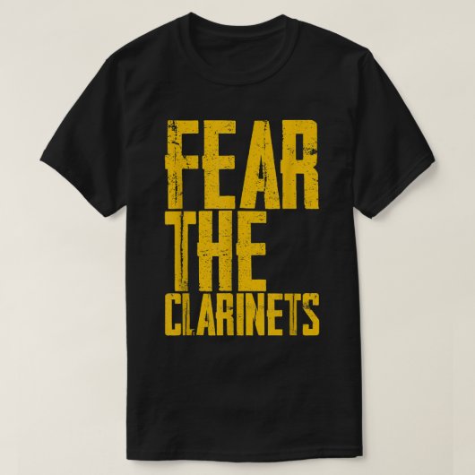 Fear The Clarinets ---2 Tシャツ (デザイン正面)