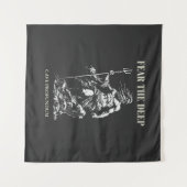 Fear the Deep – Poseidon Mythic  タペストリー (正面(横))