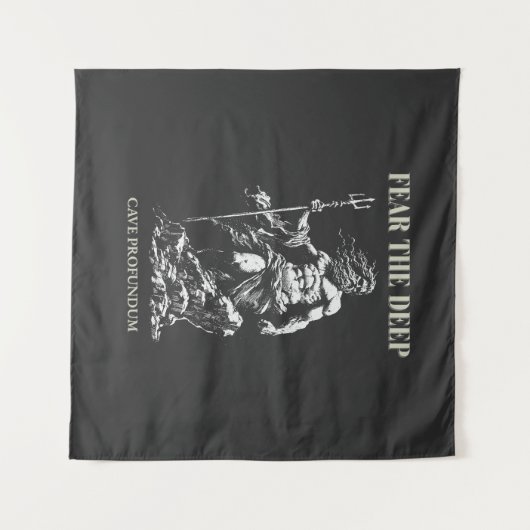 Fear the Deep – Poseidon Mythic  タペストリー (正面(横))