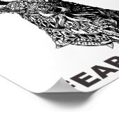 Fear The Deer Sketll  ポスター (角)