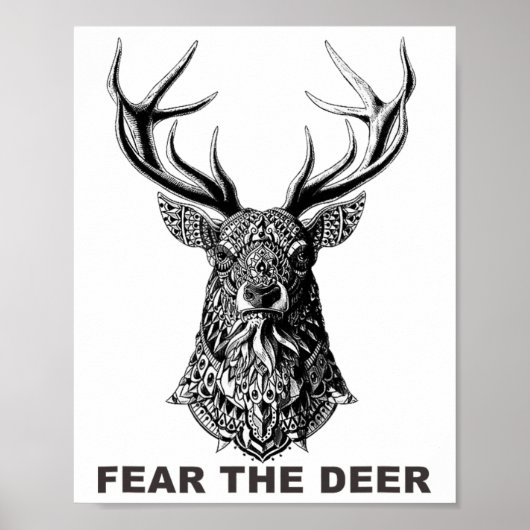 Fear The Deer Sketll  ポスター (正面)