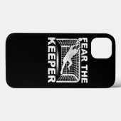 Fear The Keeper Goalkeeper Goalie Soccer Gift Case-Mate iPhoneケース (裏面 (横))