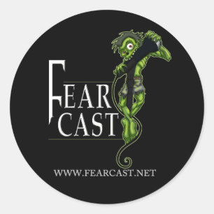 FearCast Harveyのロゴ ラウンドシール
