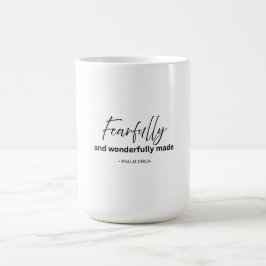 Fearfully and Wonderfully Made, Coffee Mug  コーヒーマグカップ