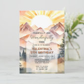 Fearfully and Wonderfully Made Psalm 139 Birthday 招待状 (スタンド正面)