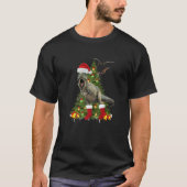 Fearless Christmas Dinosaur Tシャツ (正面)