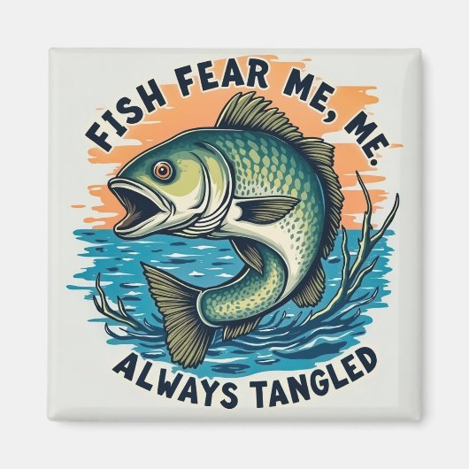 Fearless Fishin' Adventures マグネット (正面)