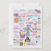 FEARLESS GIRL VALENTINE'S CARDS  サンキューカード (正面)