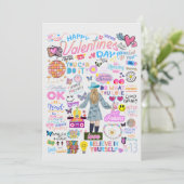 FEARLESS GIRL VALENTINE'S CARDS  サンキューカード (スタンド正面)