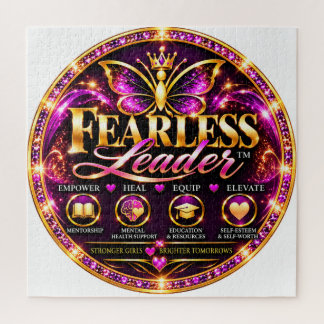 Fearless Leader™ 676ピースジグソーパズル | ロイヤルパープル ジグソーパズル